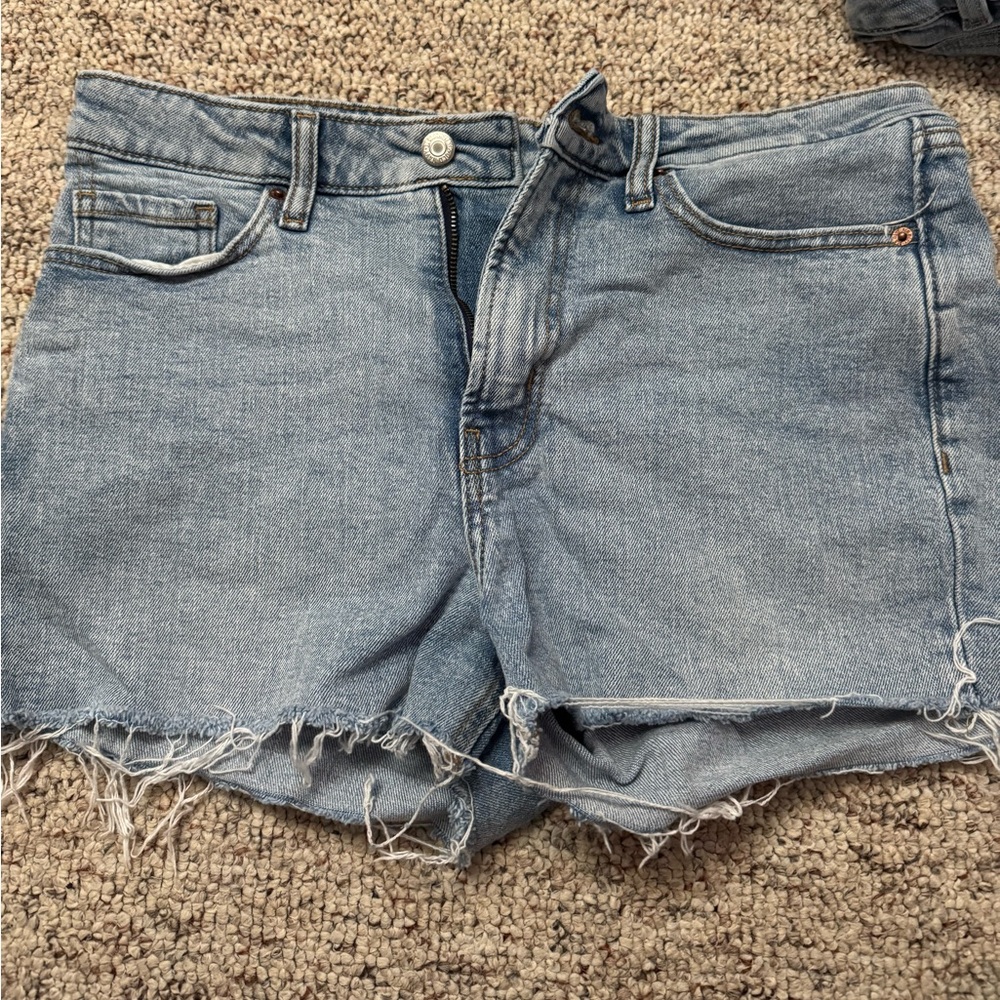 Old Navy Light Blue Denim Women Shorts